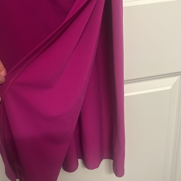 Lauren Ralph Lauren Sleeveless Sheath Dress Slimming Stretch Pink Size 8 Petite - Picture 5 of 11